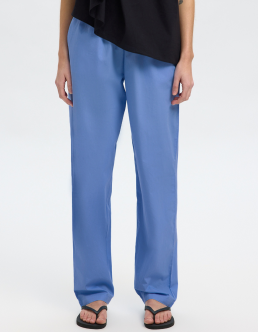 SELECTED FEMME BLAIR HW BUKSER - CORNFLOWER BLUE - TØJ