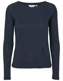 BASIC APPAREL ARENSE BLUSE - SKY CAPTAIN - BASIC APPAREL