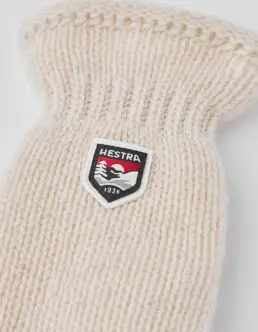 HESTRA BASIC WOOL VANTE - OFFWHITE - ACCESSORIES