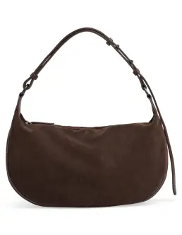 MARKBERG MUSE SUEDE TASKE - DARK BROWN (PREORDER: LEV. FEBRUAR) - Tasker