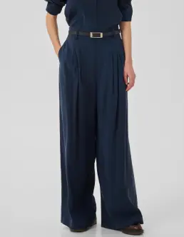 MY ESSENTIAL WARDROBE MINDY BUKSER - DARK SAPPHIRE BLUE - Bukser