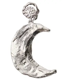 STINE A CLAIRE DE LUNE FLOW RIGHT ØRERING - SILVER - Øreringe