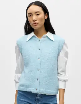 OBJECT SAGGIA STRIK VEST - WINTER SKY - Strik