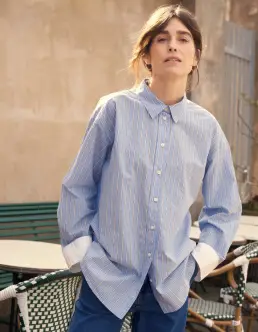 PART TWO SAVANNA SKJORTE - HYDRANGEA STRIPE - GAVEIDÉER