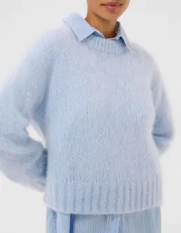 PART TWO SILLE MOHAIR STRIK - HEATHER - Strik