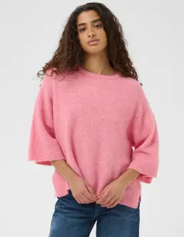 INWEAR GUNI STRIK - PINK CARNATION MELANGE - Nyheder