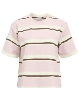 OBJECT HAZEL T-SHIRT - PALE LILAC - Nyheder