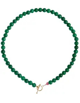 STINE A CHERRIE BON BON HALSKÆDE - GREEN - GAVEIDÉER