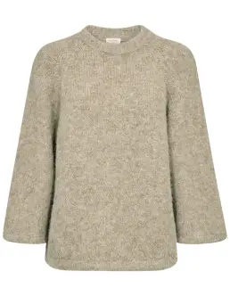 FREEQUENT GRSLULU STRIK - SILVER MINK - Strik