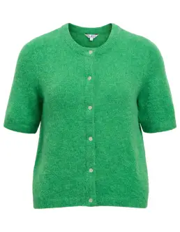 OBJECT AGATE STRIK CARDIGAN - MEDIUM GREEN - Strik