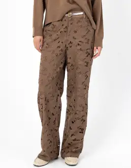 COSTER COPENHAGEN BLONDE BUKSER - MOCCA MOUSSE - Bukser