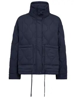 FREEQUENT BLOB JAKKE - NAVY BLAZER - FREEQUENT