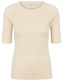 BASIC APPAREL ARENSE T-SHIRT - SAND DOLLAR - BASIC APPAREL