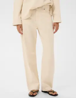 INWEAR DILYS JEANS - ECRU MELANGE - Jeans