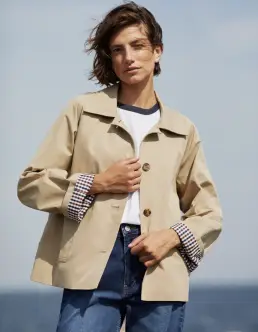 PART TWO ALINNA JAKKE - TRAVERTINE - 